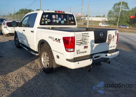 2012 Nissan Titan S/Sv/Sl/Pro-4X z USA, uszkodzony, nr VIN 1N6AA0EC7CN321011